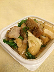 生揚げと鶏肉の油淋鶏